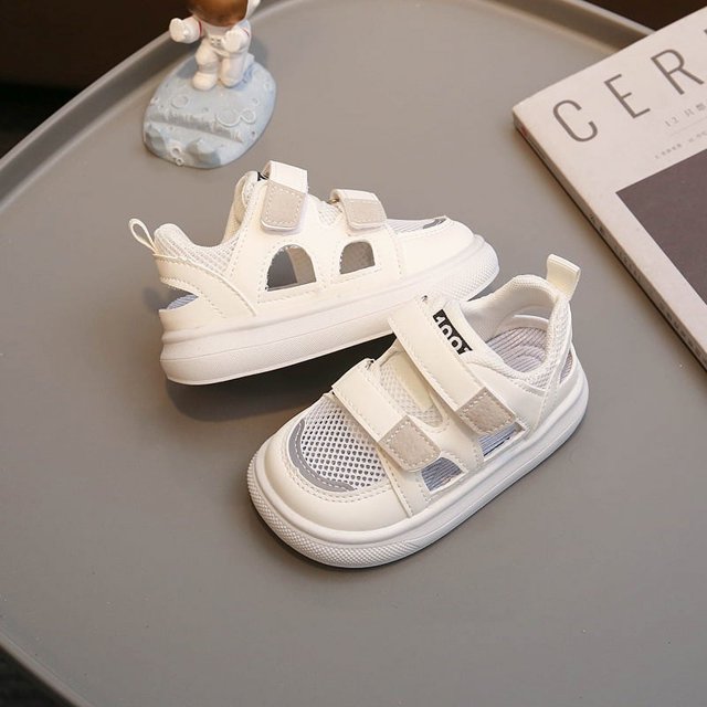 Sandalias de bebé, zapatos de tabla de verano para niños, sandalias huecas transpirables para niños, zapatos con marco para niñas