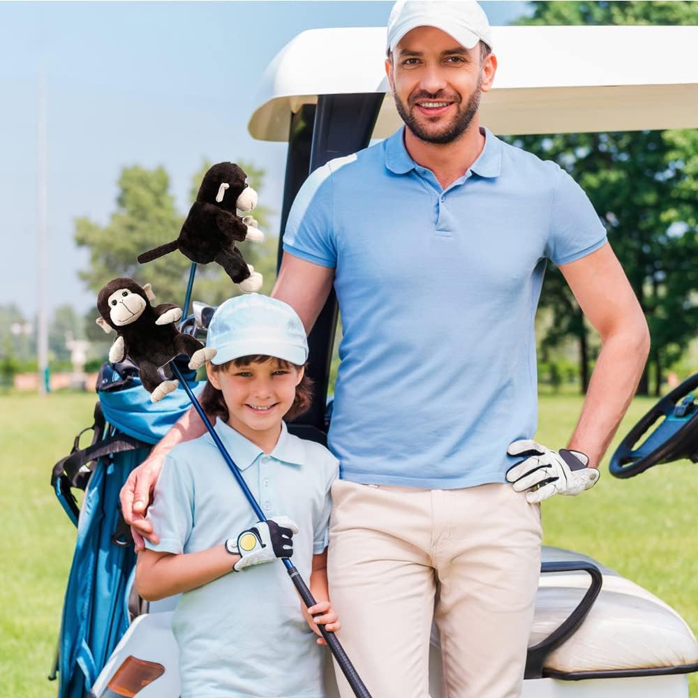 Mazel Monkey Golf Club Head Cover for 460CC Driver Woods