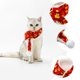 thumbnail image 2 of KAKOWELY 1 juego de bufanda decorativa para gato de Año Nuevo, collar para cachorro, accesorio para fotos, 2 of 5
