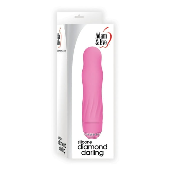 Adam & Eve 10-Speed Diamon Darling Silicone Waterproof 4" Vibrator