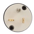 thumbnail image 1 of Enchufe De Alimentación De CA De 3 Polos De EE. UU. UU., Enchufe De EE.UU. UU. Adaptador De Alimentación De Salida A Tierra Conector De Repuesto Industrial De Alto Grado 20A 125V, 1 of 7