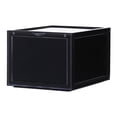 thumbnail image 2 of Caja de almacenamiento de zapatos de plástico Sunnimix para hombres y mujeres Negro, 2 of 8