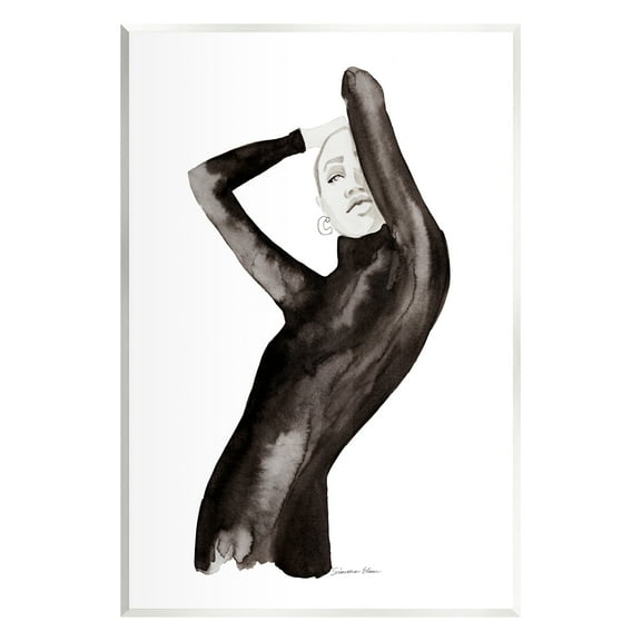 Stupell Industries Fashion Illustration Girl Beauty & Fashion Painting Unframed Art Print Wall Art, 10 x 15