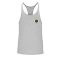 thumbnail image 4 of UVEASISHA Cotton Workout Shirts Men Big and Tall Stringer Tank Tops Y Back Sleeveless Gym Muscle T-Shirts Casual Floral Print Athletic Tank Top Gray 3XL, 4 of 5