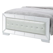 Hollywood Hills White Full Panel Bed