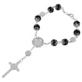 thumbnail image 3 of Pulsera de rosarios Pulsera de cuentas de oración Accesorio colgante para espejo retrovisor de coche, 3 of 5