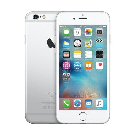Apple iPhone 6S 32gb Silver - Fully Unlocked (Certified Refurbished, Good