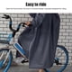 thumbnail image 5 of Impermeable Con Doble Ala 2 Bolsillos Unisex Eva Chubasquero De Largo Largo Poncho De Lluvia Ropa Impermeable Para La Temporada De Lluvias Y La Bicicleta Vogacara OD015292-01, 5 of 6