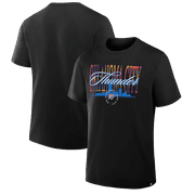 Men's Oklahoma City Thunder Black Chase Chrome T-Shirt