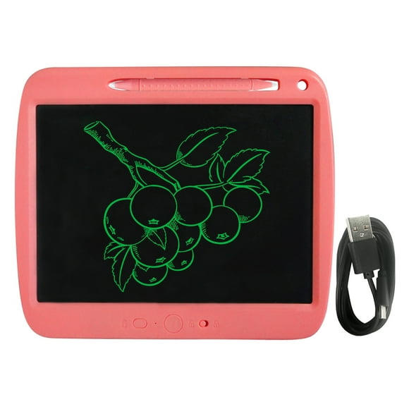 Tablette d'Écriture LCD Rechargeable 9 Pouces Tablette d'Écriture et de Dessin avec Bouton de Verrouillage du Stylet pour Tout-Petit