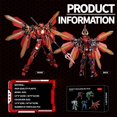 thumbnail image 4 of Juego de Construccion Robot Mecha Rojo M38 B1152 Guerrero Articulado 511 Piezas, 4 of 5