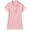 George Girls School Uniforms, Short Sleeve Ruffle Polo Shirt