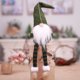 thumbnail image 5 of Pierna larga Árbol de Navidad Muñeca Navidad Pequeño Papá Noel Gnomo Vaso Juguete Colgar Asistente Mostrar ventana Fotografía Regalo de vacaciones Rojo Gris Verde Methold ZHF0243, 5 of 7
