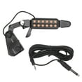 thumbnail image 2 of Pastilla De Guitarra Acústica, Transductor Eléctrico De 12 Orificios De Sonido Con Control De Volumen De Tono Para Ukelele, 2 of 7