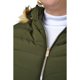 thumbnail image 5 of Chamarra capitonada tallas extras Roman Fashion, 5178 (Olivo) verde oscuro 40 BOMBASTIKA Chamarra extra 5178, 5 of 7
