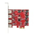 thumbnail image 2 of PCI Express USB 3.0 Expansion Card, PCB 4 Ports USB 3.0 Expansion Card Self Powered Technology Support Hot Swap Plug and Play  for VR Systems, 2 of 7