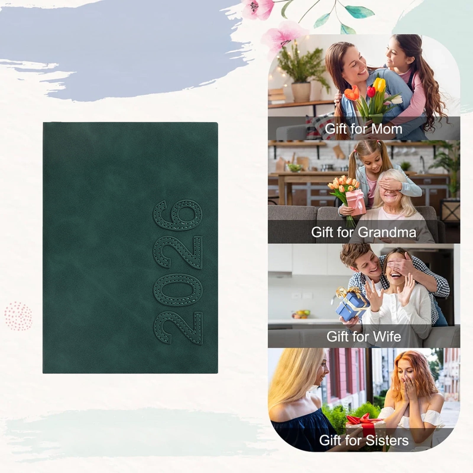 Dvumao Organizers and Storage, 2026 Schedule Planner With Date Notes, Gifts for Men
