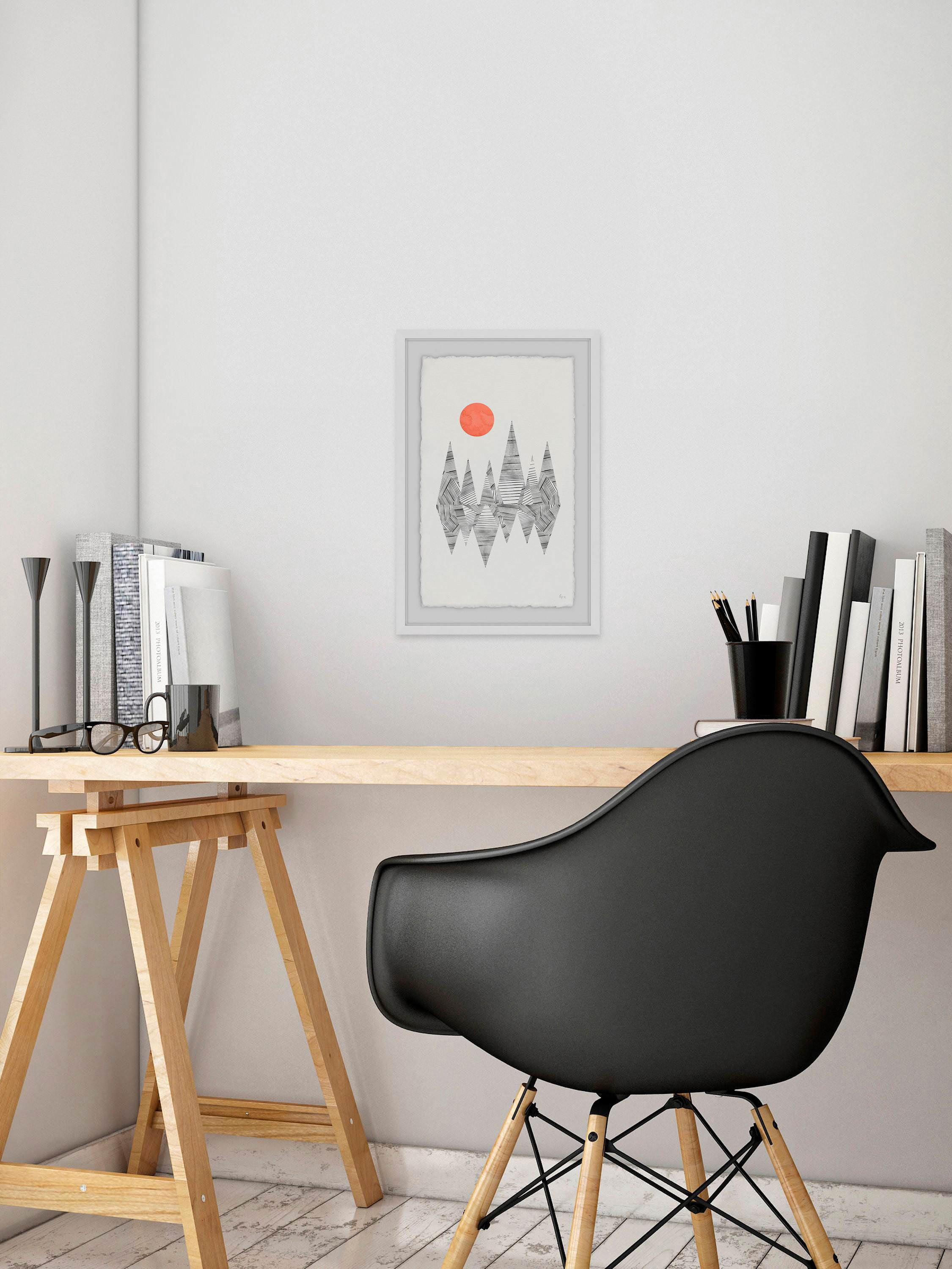 Lost Atlantis Framed Painting Print
