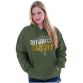 thumbnail image 4 of Officially Retired Fishermen Pun Unisex Plus Size Hoodie Brisco Brands 2X, 4 of 6
