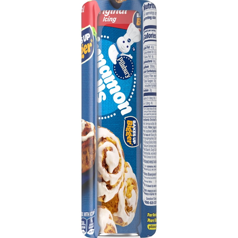 Pillsbury Cinnamon Rolls with Original Icing, 2-Pack, 16 Oven
