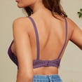 thumbnail image 7 of Tbopshirt Lace Bras for Women Plus Size,Women Bras Embroidered Glossy Comfortable Breathable Bra Underwear With Rims, 7 of 7