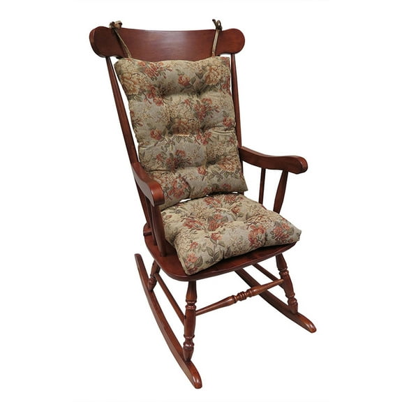 Gripper Jumbo Rocking Chair Cushions, Somerset Tapestry