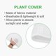 thumbnail image 2 of Cubierta De Protección De Plantas, Cubierta De Arbusto De Frutas, Protección Solar Y Cubierta De Protección Contra El Frío Con Cordón (4 Piezas 60 * 80 Cm),11 Feliz Sencillez, 2 of 5