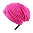 thumbnail image 3 of Qarigey Gorro de lana Unisex, gorros informales de temporada, accesorios de moda para la cabeza, gorro de punto de Color sólido, rojo vino Sombreros Rosa roja Qarigey AP010974-05B, 3 of 6
