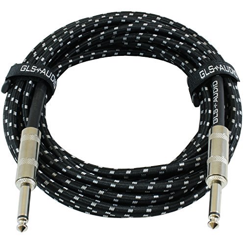 GLS Audio Guitar Cable 1/4 Inch TS to 1/4 Inch Instrument Cable for