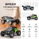 thumbnail image 2 of S638 High-Speed RC Mini Electric Drift Off-Road Vehicle Model, 1/32 2.4G Electric Vehicle Model with Wireless Remote Control and Realistic Design, for Adults (RTR Version/Green), 2 of 9