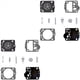 thumbnail image 3 of Juego de 40 Carburadores para 240 236 235 435 e JONSERED CS2238 CS2234 RB149, Juego de Diafragma RB 149, 3 of 5