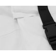 thumbnail image 4 of Men's Army Utility Pants Strapping Push Buckle Slim Taper Fit Cargo Pants (White, 40x32), 4 of 5