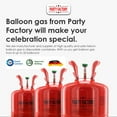 thumbnail image 7 of Party Factory Helium Tank for 50 Latex Balloons, Helium 14.1 Cu. ft. Gas, 7 of 7