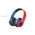 thumbnail image 3 of Blukids 2024 Bluetooth Headphones with Led Light Noise Reduction Bluetooth 5.3 Wireless Headphones Over Ear Deep Bass, HiFi Sound Comfortable Protein Earpads, 7 Hours of Working Time for Travel Work, 3 of 6