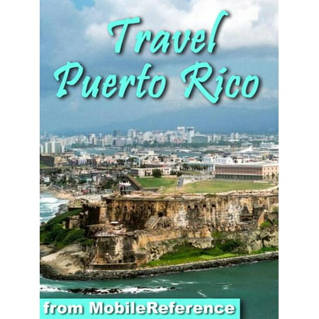 Travel Puerto Rico with Spanish phrasebooks, maps, and beach guide. (Mobi Travel) - (Best Beaches In Puerto Rico Map)