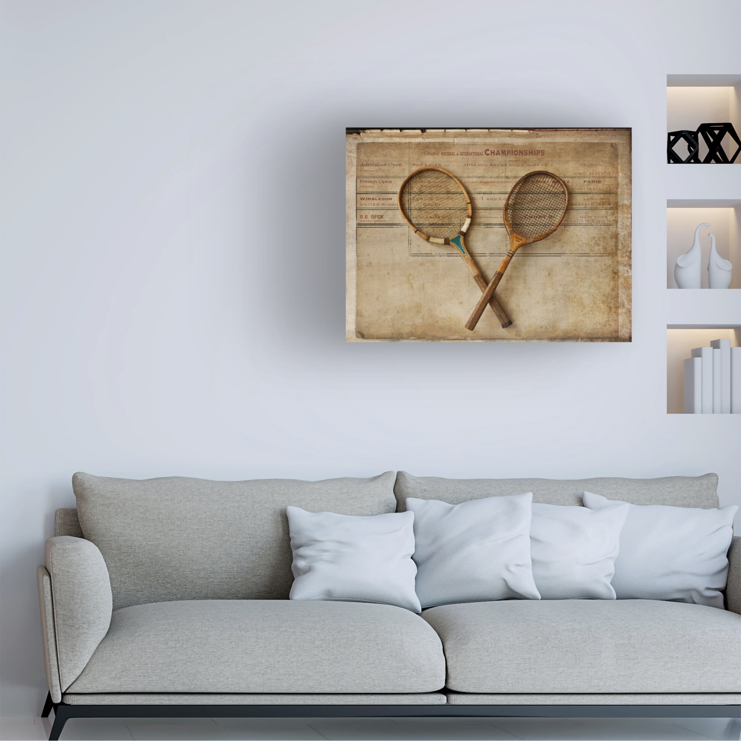 Symposium Design 'Tennis 2' Canvas Art