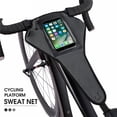 thumbnail image 4 of jinwen Bike Frame Sweat Guard Bicycle Trainer Sweat Net Cover Belt with Phone Pouch, 4 of 9