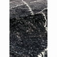thumbnail image 4 of Pasargad Home Casablanca Moroccan 9'' x 11' Hand-Knotted Wool Charcoal/Ivory Rug - All Ages, Indoors, 4 of 5