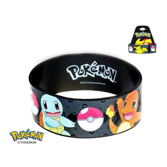 Nintendo Pokemon Main Characters Youth Silicone Bracelet PMMAINBR01