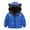 Blue, variant on Hvobtty Kids Coat, Puffer Jacket Kids, Toddler Kids Boys Girls Winter Fleece Padded Jacket Hooded Zip Jacket Coat Khaki 3 Years