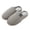 Coffee, variant on Women's Mans Indoor Bedroom Slipper Comfortable Memory Foam Gift Wool Like House Shoes with Antiskid Rubber Sole Gray Size 12