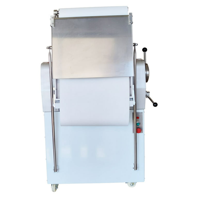 BENTISM Electric Dough Sheeter Pizza Dough Roller Sheeter Stainless Steel  Max 16