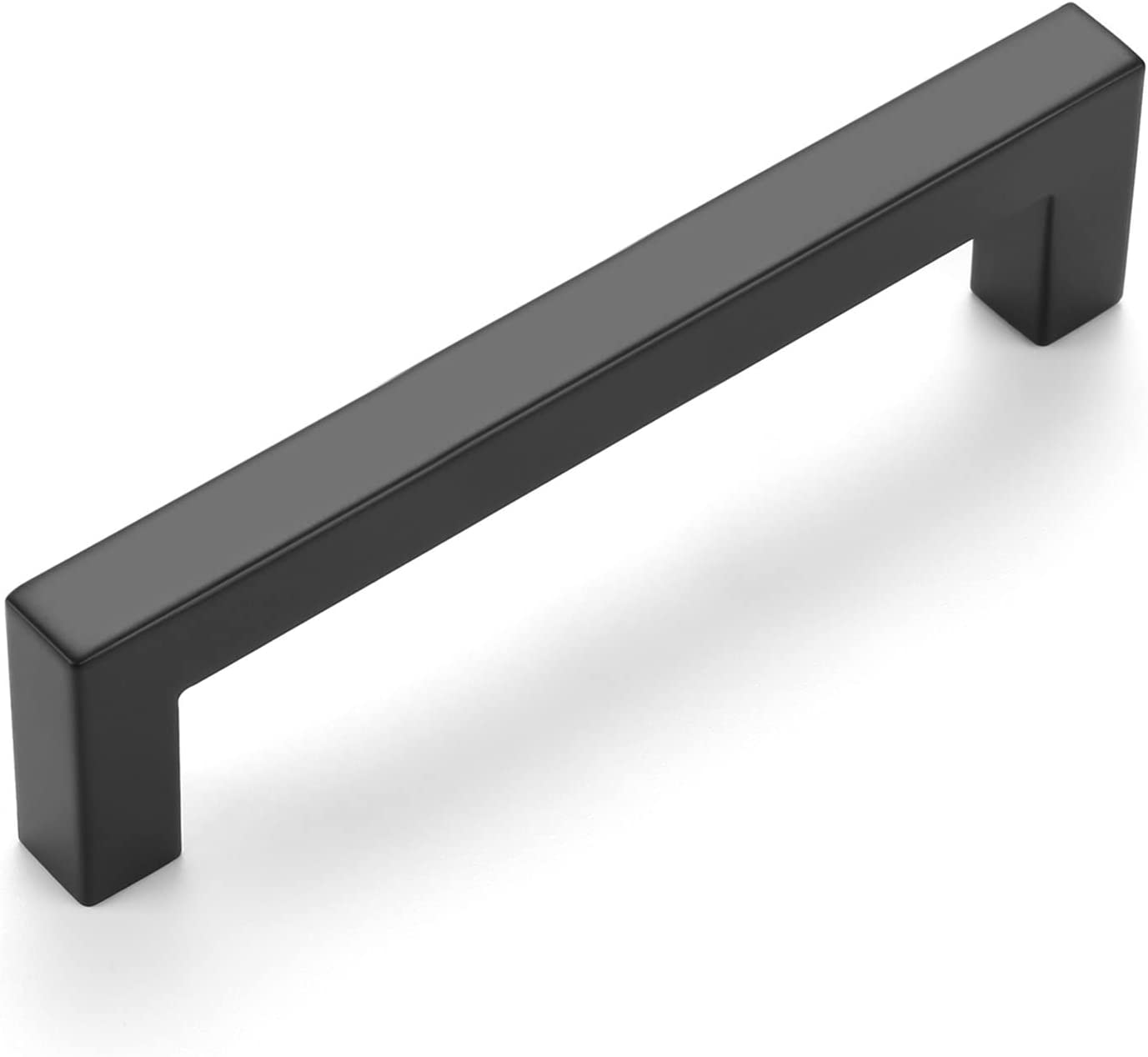 Zoizocp 5 Pack 6.25 Inch Matte Black Pulls Kitchen Cabient