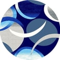 thumbnail image 4 of Planet Rugs Premium 3D Thick Abstract Indoor Area Rug 1062 Ocean 6'6''x9'2'', 4 of 10