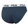thumbnail image 2 of FILA Calzoncillos para hombre - Calzoncillos, Cintura elástica tejida con logo, Urbano, Algodón Stretch, liso, S-2XL Azul Marino S (Small), 2 of 2