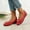 #146-Red, variant on Wowcloth Women's Fashion Casual Sneakers – Bow Detail Round Toe Slip-On with Breathable Low-Cut & Low Heel Flat for Spring Comfortable Footwear