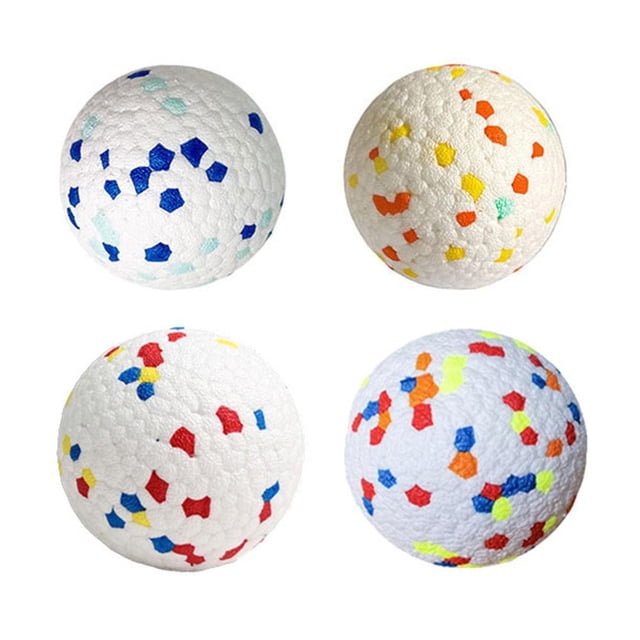Pelota de goma indestructible para perros, juguete masticable duro para la dentición, nuevo J8T5