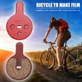 thumbnail image 5 of Yucurem 1 Pair Bike Brake Pads Resin Semi-metallic Cycling Braking Disc Pad Bicycle Brakes (Red), 5 of 8