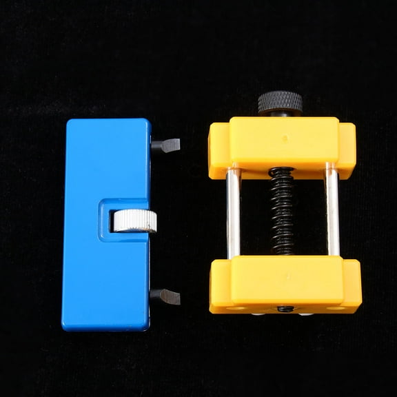 Masteelf Watch Adjustable Opener Back Case Press Closer Remover Repair Watchmaker Tool and Watch Case Back Opener Repair Remover Holder Tool