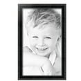 thumbnail image 2 of ArtToFrames 13" x 22" Black Engraved Edges Picture Frame, 13x22 inch Black Wood Poster Frame (WOM-4055), 2 of 8